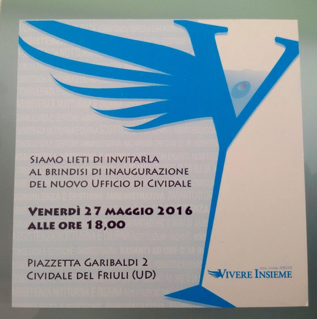 Inaugurazione Vivere Insieme Cividale